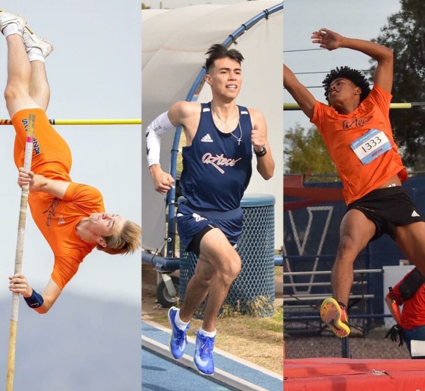 McCoy, Valenzuela and Curtiss claim ACCAC titles as Pima men’s track takes 2nd place
