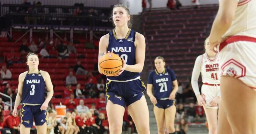 Fourth-quarter woes doom NAU women’s basketball in WNIT loss to South Dakota | Local Sports