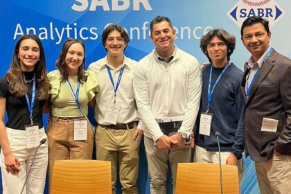 Briefs: NHS students attend sports analytics conference
