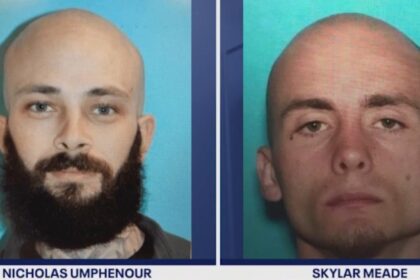 Manhunt underway for white supremacist prison gang member, his alleged accomplice