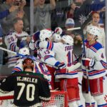 Coyotes lose to Rangers, 8-5