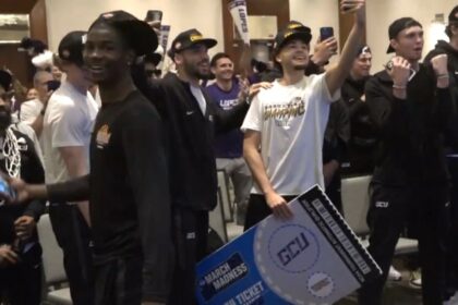 Here’s how GCU reacted to getting selected as a No. 12 seed in the NCAA Tournament