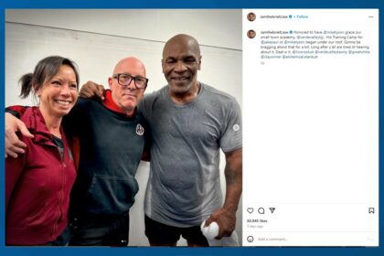 Mike Tyson was spotted training in Arizona for Jake Paul fight