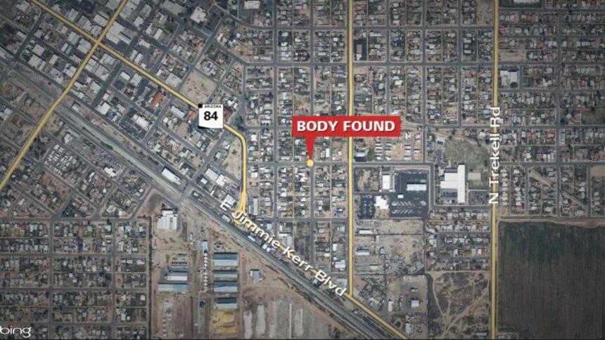 Shooting victim found dead in front yard of Casa Grande resident’s home