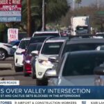 School pickup line causes traffic problems in east Phoenix