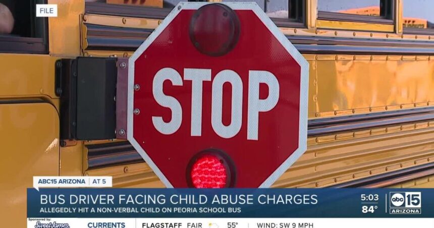 Peoria school aide arrested, accused of hitting non-verbal child with autism