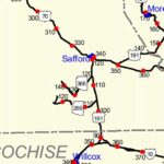 Road improvements result in lane restriction on Highway 191 south of Safford