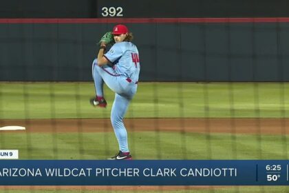 Why Arizona pitcher Clark Candiotti doesn’t throw his Dad’s knuckleball
