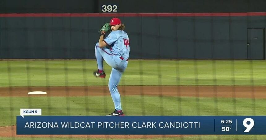 Why Arizona pitcher Clark Candiotti doesn’t throw his Dad’s knuckleball