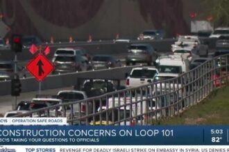 Freeway expansion prompts safety concerns on Loop 101 in Scottsdale